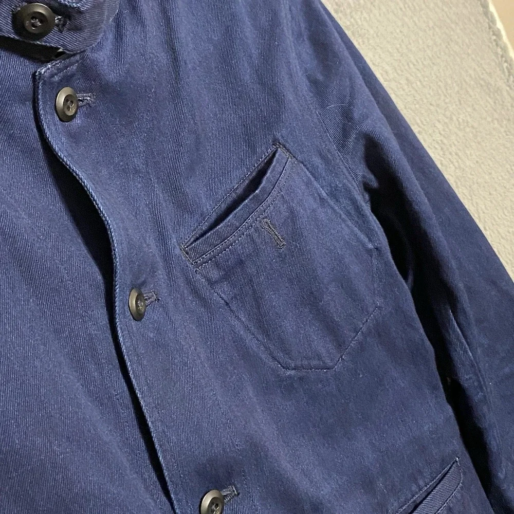 G-Star Raw Correct Blazer Police Blue Jacket Coat Size Tag Size 48 Chest Size 40